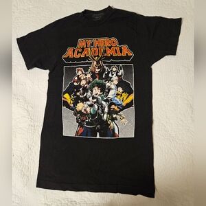 My Hero Academia Kids Black T-Shirt Tee Shirt